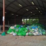 Recycling green bags